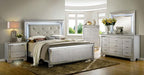 Bellagrand Bed Oak, Silver & Black - Casa Morelos / Coahuila Furniture (Oklahoma City, OK)