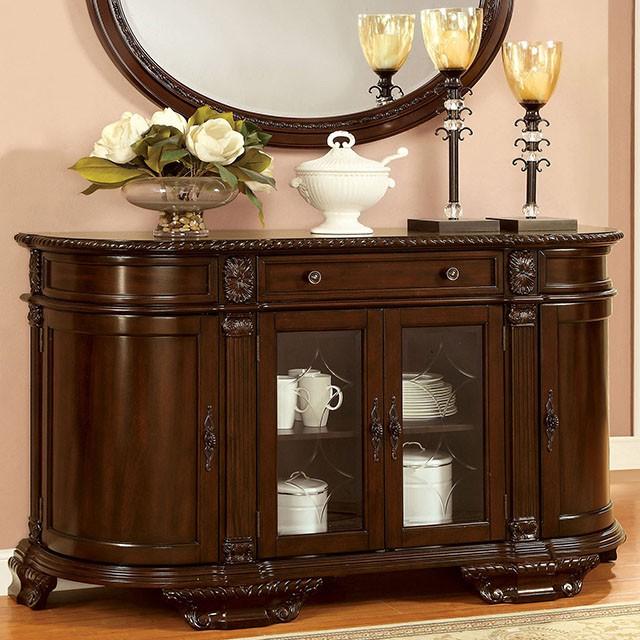 Bellagio Brown Cherry Server - Casa Morelos / Coahuila Furniture (Oklahoma City, OK)