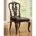 Bellagio Brown Cherry Round Dining Table - Casa Morelos / Coahuila Furniture (Oklahoma City, OK)