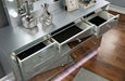 BELLADONNA Dresser w/ LED, Silver - Casa Morelos / Coahuila Furniture (Oklahoma City, OK)