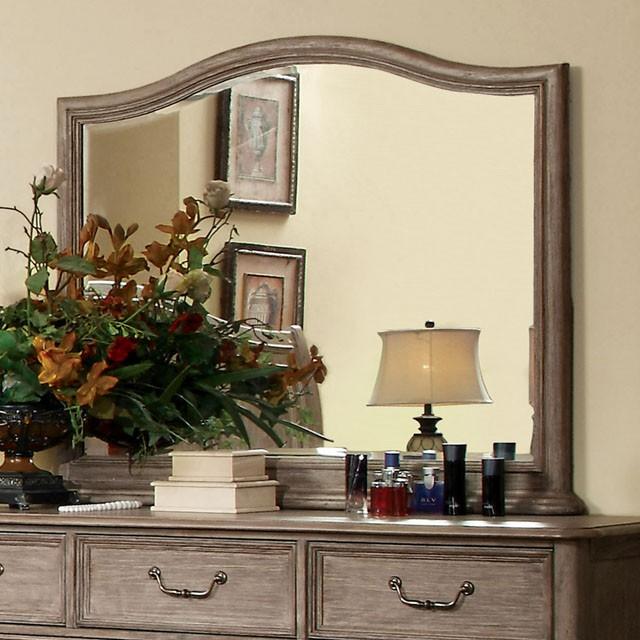 BELGRADE I Rustic Natural Tone Mirror - Casa Morelos / Coahuila Furniture (Oklahoma City, OK)