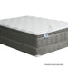 STORMIN White/Gray 13" Euro Pillow Top Mattress, Cal.King - Casa Morelos / Coahuila Furniture (Oklahoma City, OK)