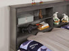 TIBALT Twin DayBed w/ Trundle, Dark Gray - Casa Morelos / Coahuila Furniture (Oklahoma City, OK)