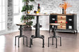 Foskey Antique Black Bar Table - Casa Morelos / Coahuila Furniture (Oklahoma City, OK)