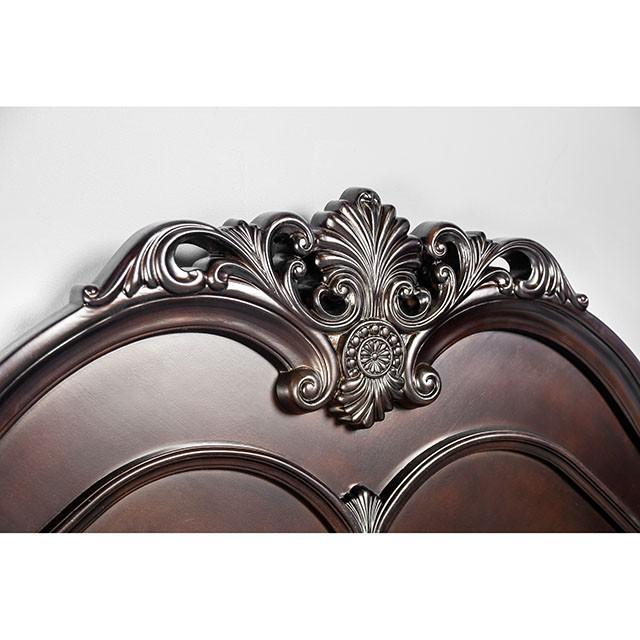 Mandura Cherry Cal.King & E.King Bed - Casa Morelos / Coahuila Furniture (Oklahoma City, OK)