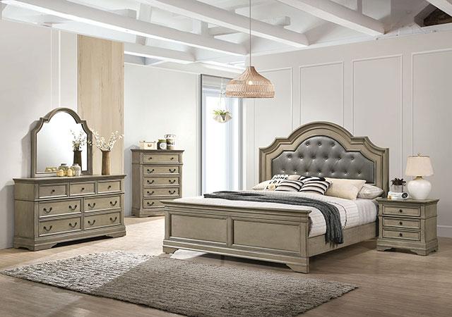 LASTHENIA Cal.King, E.King, Queen Bed - Casa Morelos / Coahuila Furniture (Oklahoma City, OK)