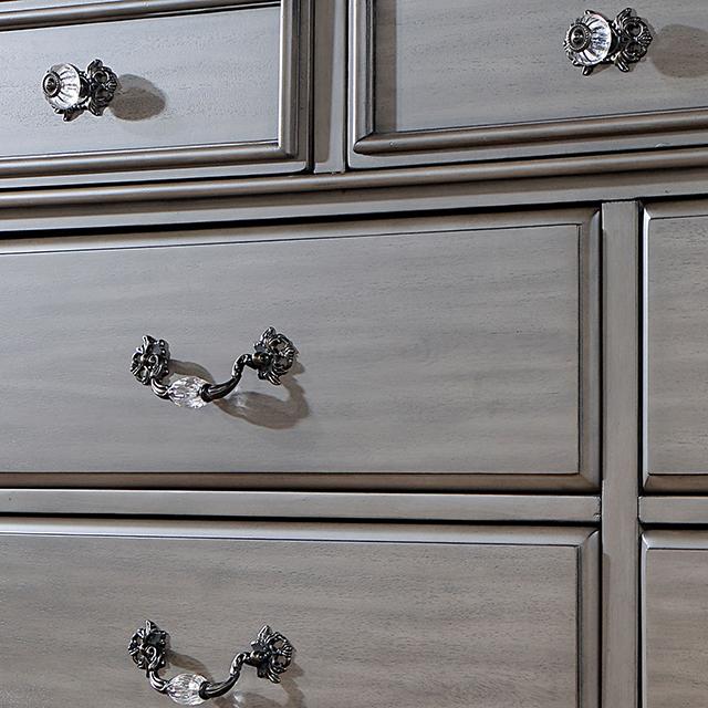 SYRACUSE Dresser, Gray - Casa Morelos / Coahuila Furniture (Oklahoma City, OK)