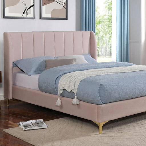 PEARL Full, Queen, & Twin Bed, Light Pink - Casa Morelos / Coahuila Furniture (Oklahoma City, OK)