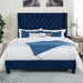 Ryleigh Bed Black, Grey, & Navy - Casa Morelos / Coahuila Furniture (Oklahoma City, OK)