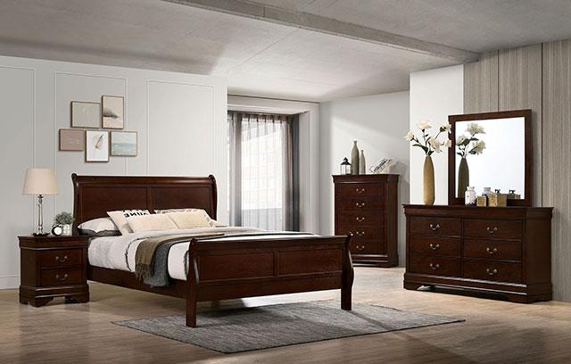 Louis Philippe Nightstand - Casa Morelos / Coahuila Furniture (Oklahoma City, OK)