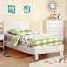 Winn Park Cal.King, E.King, Twin, & Full Bed Chrome, Gray, Brown, & Chrome - Casa Morelos / Coahuila Furniture (Oklahoma City, OK)