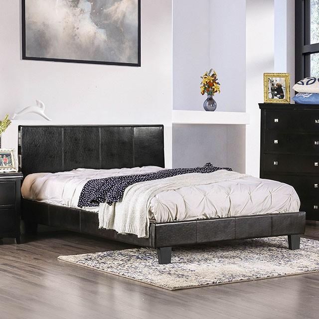Evans E.King & Cal.King Bed Espressso, White, & Camel - Casa Morelos / Coahuila Furniture (Oklahoma City, OK)