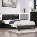 Evans E.King & Cal.King Bed Espressso, White, & Camel - Casa Morelos / Coahuila Furniture (Oklahoma City, OK)
