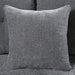 LYNDA Loveseat w/ Pillows, Dark Gray - Casa Morelos / Coahuila Furniture (Oklahoma City, OK)