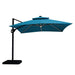Sano 10 Ft Square Umbrella w/ Double Top w/ LED + 37" Large Base - Casa Morelos / Coahuila Furniture (Oklahoma City, OK)