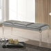 MADDIE Bench, Silver - Casa Morelos / Coahuila Furniture (Oklahoma City, OK)