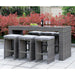 Ismay Gray Bar Stool (6/CTN) - Casa Morelos / Coahuila Furniture (Oklahoma City, OK)