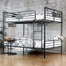 Olga I Antique Black Full/Full Bunk Bed - Casa Morelos / Coahuila Furniture (Oklahoma City, OK)
