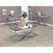 SUNDANCE Chrome Sofa Table, Chrome - Casa Morelos / Coahuila Furniture (Oklahoma City, OK)