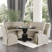 NERISSA Antique Black Round Table, Antique Black - Casa Morelos / Coahuila Furniture (Oklahoma City, OK)