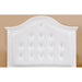 OLIVIA White Full & Twin Bed - Casa Morelos / Coahuila Furniture (Oklahoma City, OK)