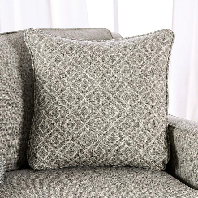 STEPHNEY Sofa, Gray/Gold - Casa Morelos / Coahuila Furniture (Oklahoma City, OK)
