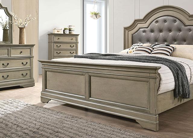 LASTHENIA Cal.King, E.King, Queen Bed - Casa Morelos / Coahuila Furniture (Oklahoma City, OK)