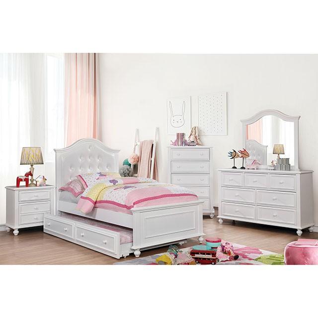 OLIVIA White Mirror - Casa Morelos / Coahuila Furniture (Oklahoma City, OK)