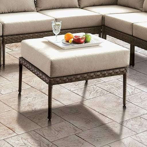 ALEISHA Patio Ottoman - Casa Morelos / Coahuila Furniture (Oklahoma City, OK)