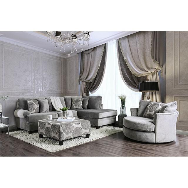 Bonaventura Gray Sectional - Casa Morelos / Coahuila Furniture (Oklahoma City, OK)