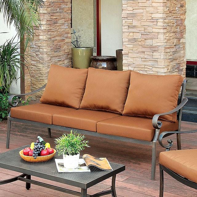 Bonquesha Patio Sofa - Casa Morelos / Coahuila Furniture (Oklahoma City, OK)