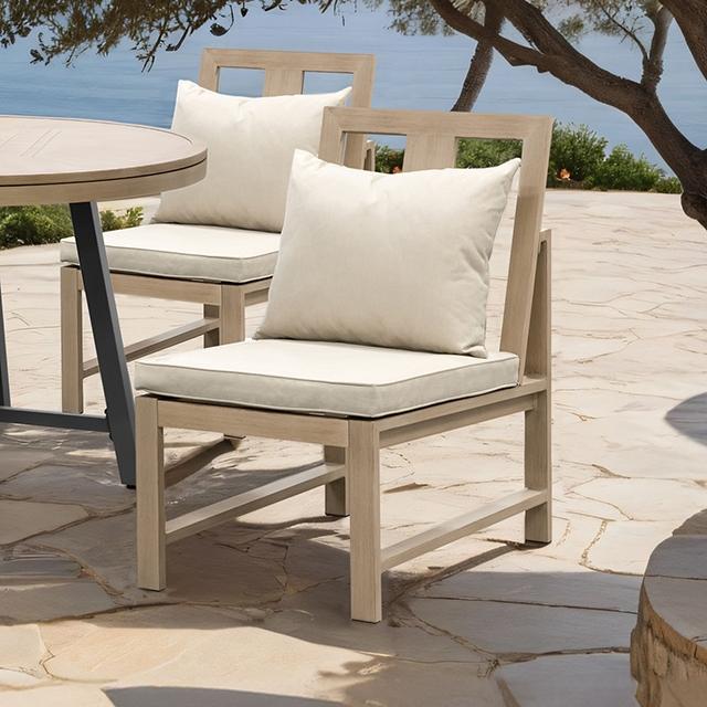Bordeaux Armless Chair (2/CTN) - Casa Morelos / Coahuila Furniture (Oklahoma City, OK)