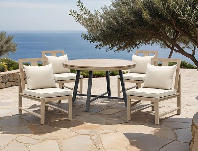 Bordeaux Armless Chair (2/CTN) - Casa Morelos / Coahuila Furniture (Oklahoma City, OK)