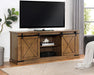 BORREGO TV Stand, Dark Oak - Casa Morelos / Coahuila Furniture (Oklahoma City, OK)