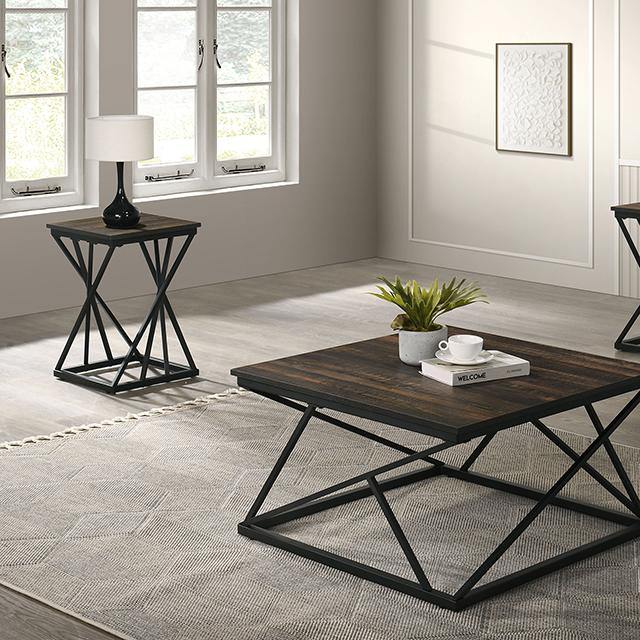 Borup 3 Pc. Table Set Brown - Casa Morelos / Coahuila Furniture (Oklahoma City, OK)