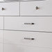 Brachium Bed White & Silver - Casa Morelos / Coahuila Furniture (Oklahoma City, OK)
