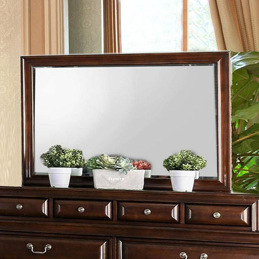 Brandt Brown Cherry Mirror - Casa Morelos / Coahuila Furniture (Oklahoma City, OK)