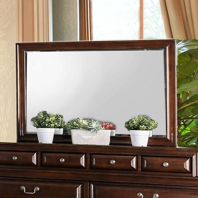 Brandt Brown Cherry Mirror - Casa Morelos / Coahuila Furniture (Oklahoma City, OK)