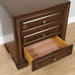 Brandt Brown Cherry Night Stand - Casa Morelos / Coahuila Furniture (Oklahoma City, OK)
