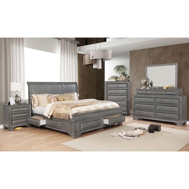 Brandt Gray Chest - Casa Morelos / Coahuila Furniture (Oklahoma City, OK)