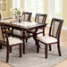 Brent 7 Pc Dining Table Set - Casa Morelos / Coahuila Furniture (Oklahoma City, OK)
