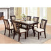 Brent 7 Pc Dining Table Set - Casa Morelos / Coahuila Furniture (Oklahoma City, OK)