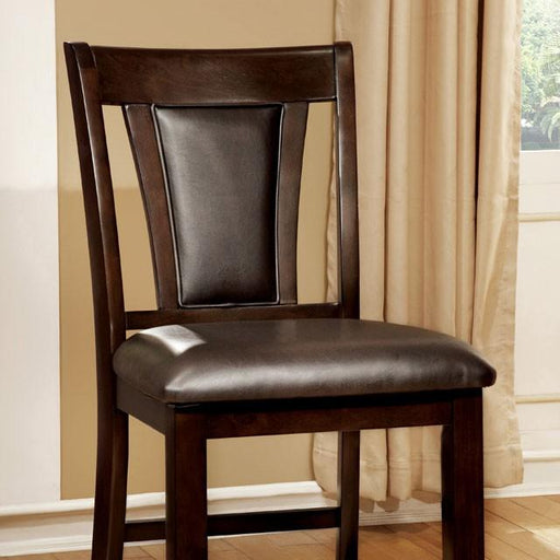 BRENT II Dark Cherry/Espresso Counter Ht. Chair (2/CTN) - Casa Morelos / Coahuila Furniture (Oklahoma City, OK)