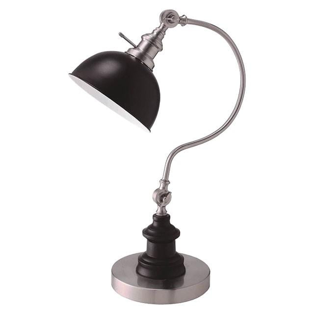 Briar Stain Nickel Table Lamp - Casa Morelos / Coahuila Furniture (Oklahoma City, OK)