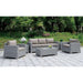 Brindsmade Gray/Brown 6.PC Set w/ Coffee Table & 2 End Tables - Casa Morelos / Coahuila Furniture (Oklahoma City, OK)
