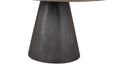 Broager 5 Pc Dining Table Set (White Caster Chairs) Rustic Oak - Casa Morelos / Coahuila Furniture (Oklahoma City, OK)