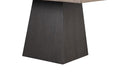 Broager 5 Pc Dining Table Set (White Caster Chairs) Walnut - Casa Morelos / Coahuila Furniture (Oklahoma City, OK)