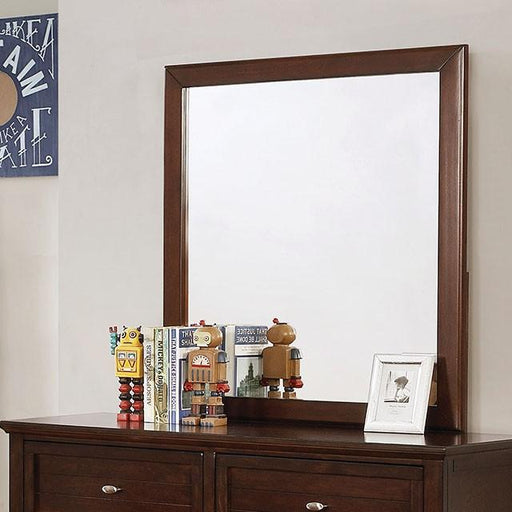 Brogan Brown Cherry Mirror - Casa Morelos / Coahuila Furniture (Oklahoma City, OK)