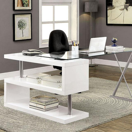 BRONWEN White Desk - Casa Morelos / Coahuila Furniture (Oklahoma City, OK)