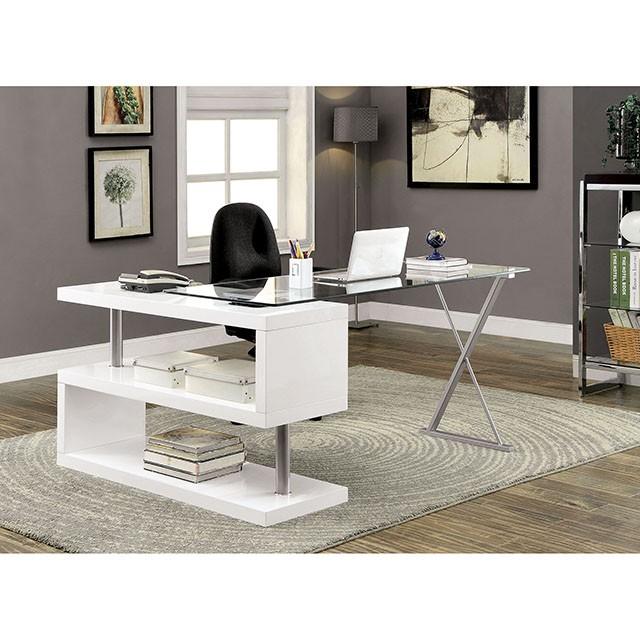 BRONWEN White Desk - Casa Morelos / Coahuila Furniture (Oklahoma City, OK)